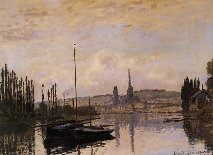 Claude Monet View of Rouen